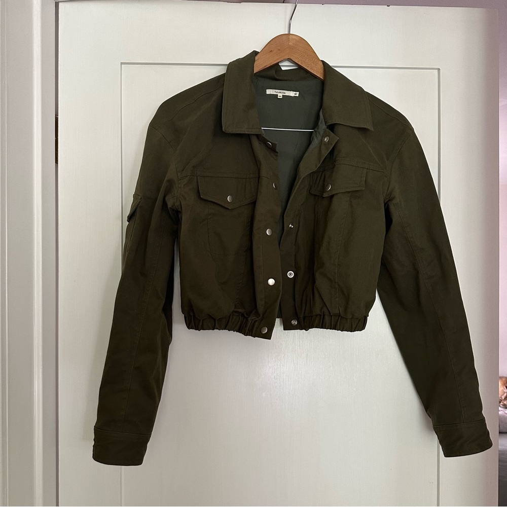 Tularosa Cropped Cargo Jacket